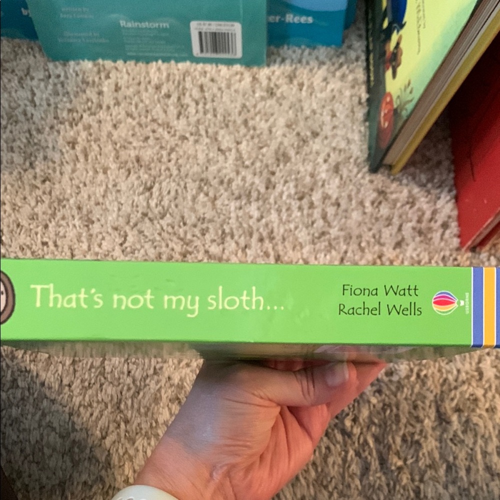 Usborne Touchy-Feely Book - That's Not My Sloth - Children’s Book - Picture 7 of 8